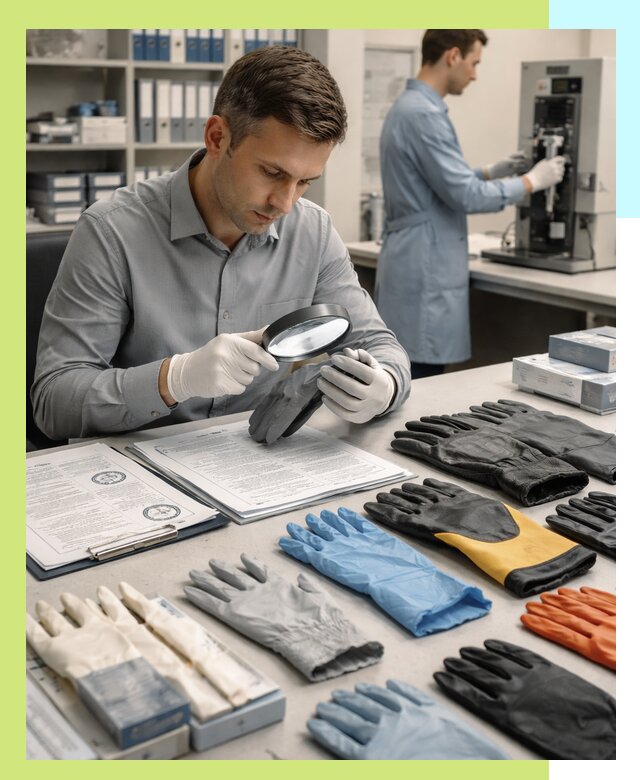 Сертификация перчаток и средств защиты продукции в Чебаркуле