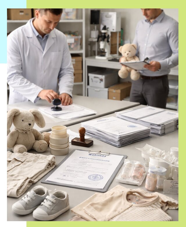 Сертификация детских товаров в Чебаркуле от 16106 р. | Алешин-Чбр