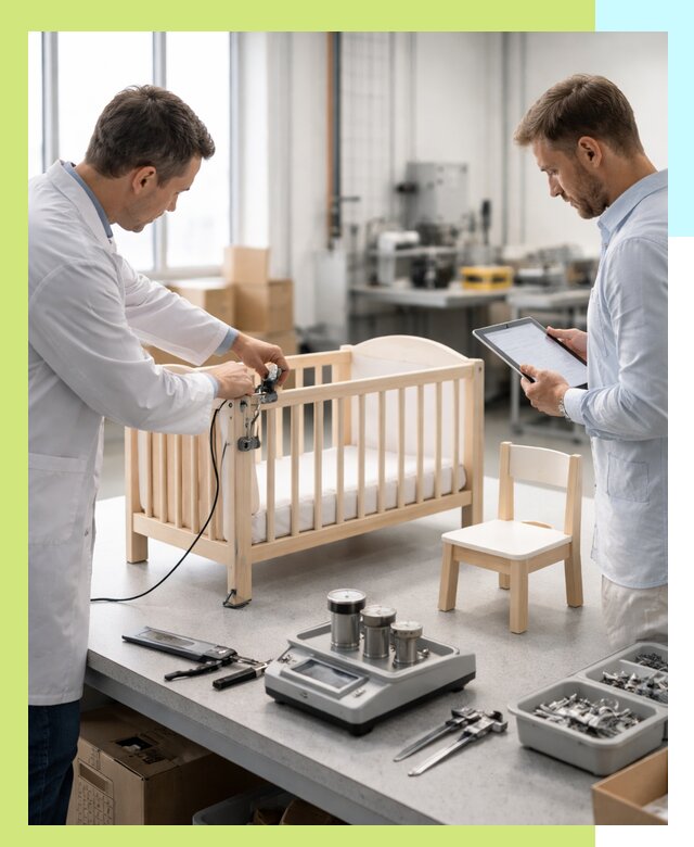 Сертификация детской мебели и проверка безопасности в Чебаркуле