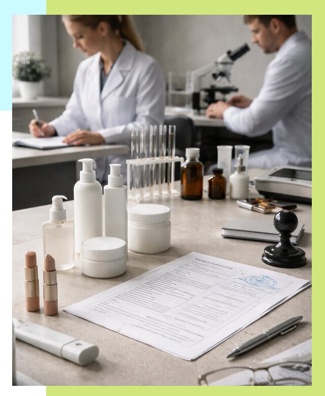 Сертификация косметики в Чебаркуле от 21474 р. - Алешин-Чбр