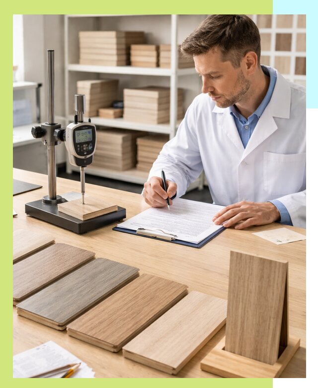 Сертификация ламината с испытаниями и оформлением документов в Чебаркуле