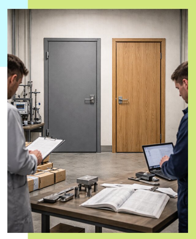 Сертификация дверей в Чебаркуле от 8590 р. под ключ | Алешин-Чбр