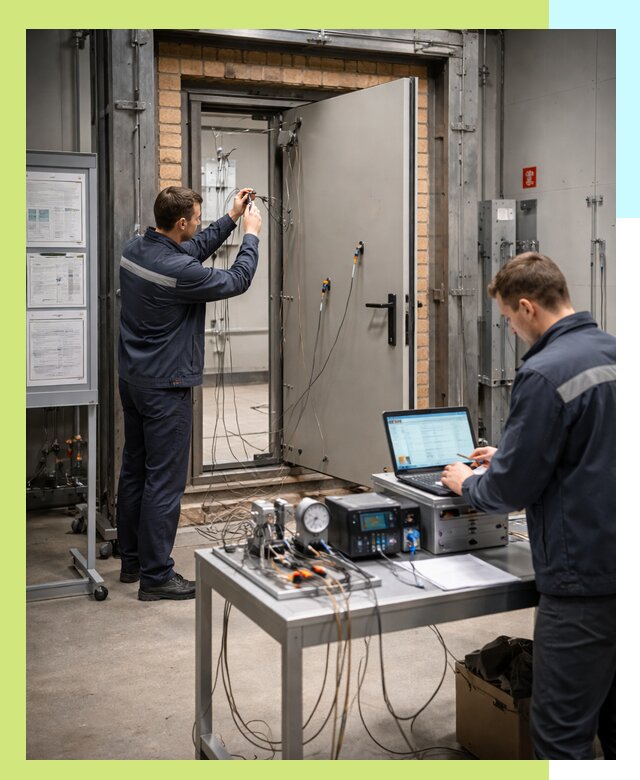 Сертификация противопожарных дверей в Чебаркуле по ГОСТ и ТР