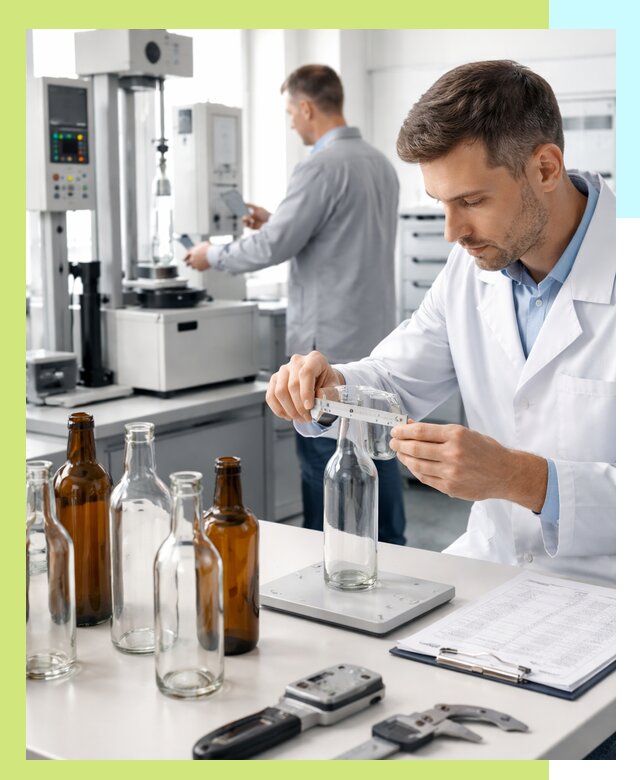 Сертификация стеклянных бутылок и сопутствующей упаковки в Чебаркуле