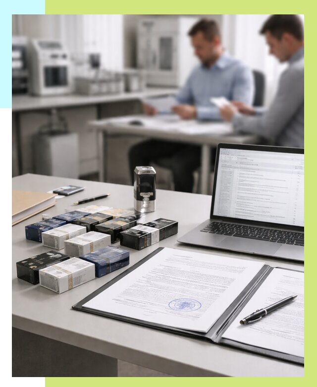 Сертификация сигарет под ключ в Чебаркуле от 48317 р. | Алешин-Чбр