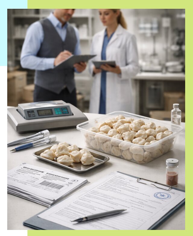 Сертификация пельменей в Чебаркуле от 16106 р. срочно | Алешин-Чбр