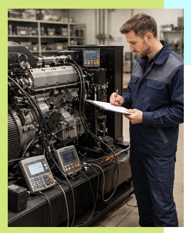 Сертификация дизельных генераторов и их оборудования в Чебаркуле