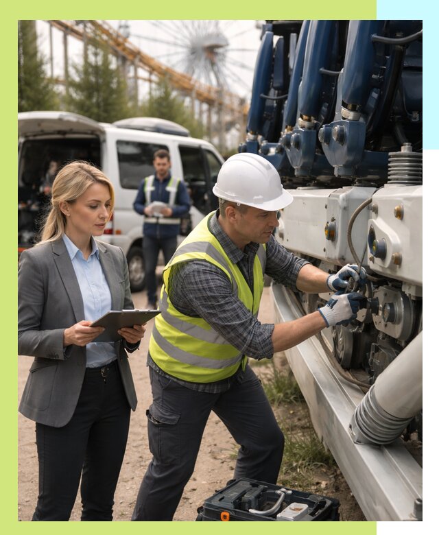 Сертификация аттракционов и проверка безопасности в Чебаркуле