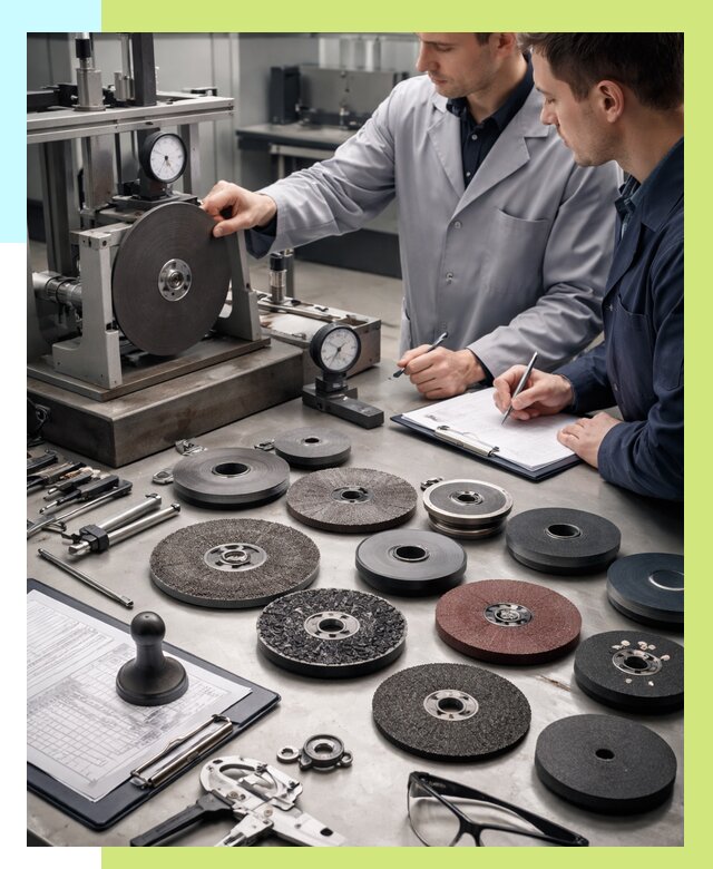 Сертификация абразивного инструмента в Чебаркуле от 16106 р. Алешин-Чбр