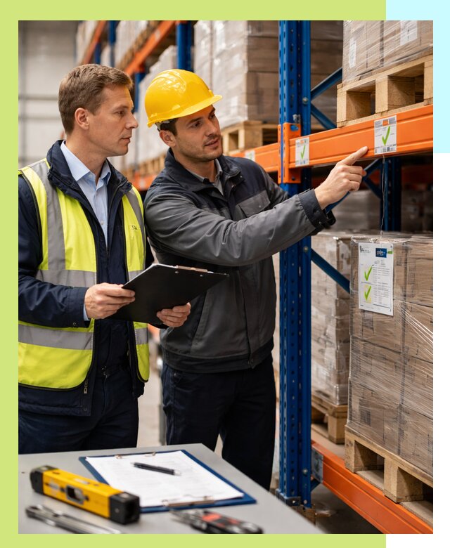 Сертификация стеллажей и складского оборудования в Чебаркуле