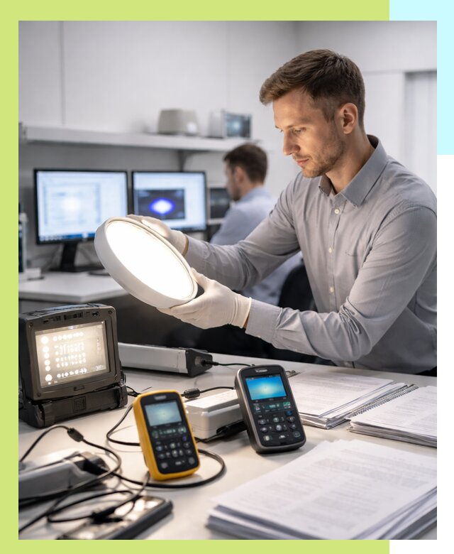 Сертификация светильников в Чебаркуле: испытания и оформление