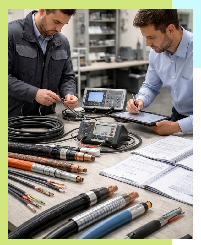 Сертификация кабеля и электропроводки в Чебаркуле под ключ