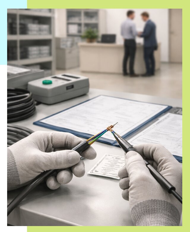 Сертификация провода в Чебаркуле от 19327 р. в Алешин-Чбр