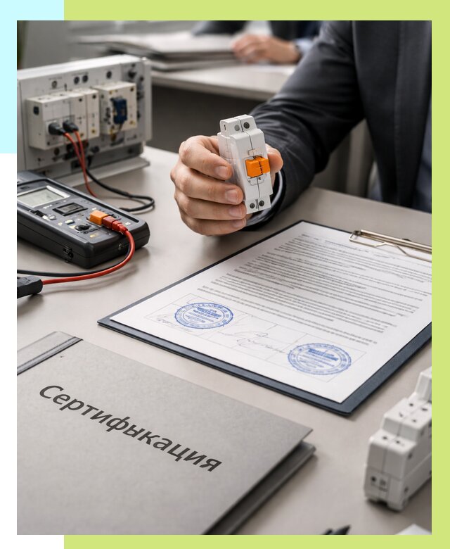 Сертификация выключателей под ключ в Чебаркуле от 16106 р. | Алешин-Чбр