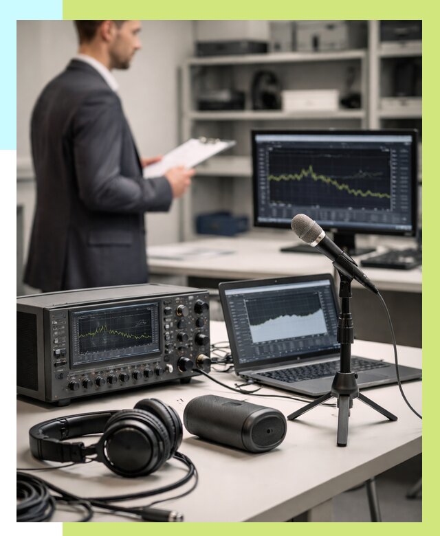 Сертификация аудиотехники в Чебаркуле от 16106 р., Алешин-Чбр