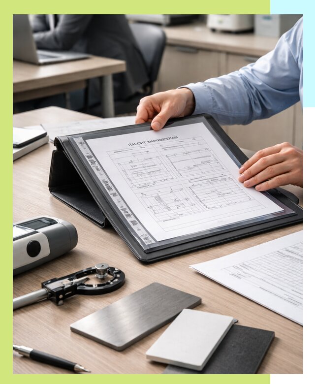 Оформление паспорта материала для продукции в Чебаркуле