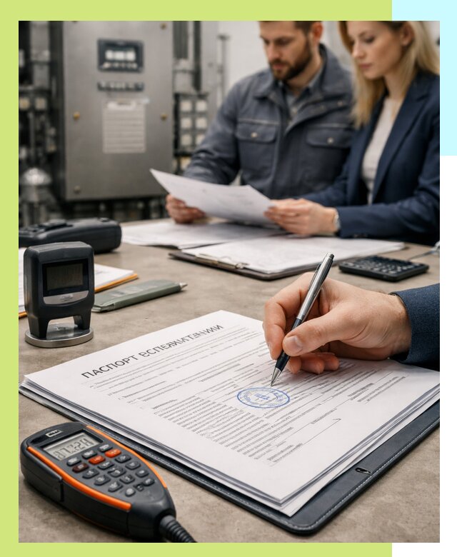 Оформление паспорта эксплуатации оборудования в Чебаркуле