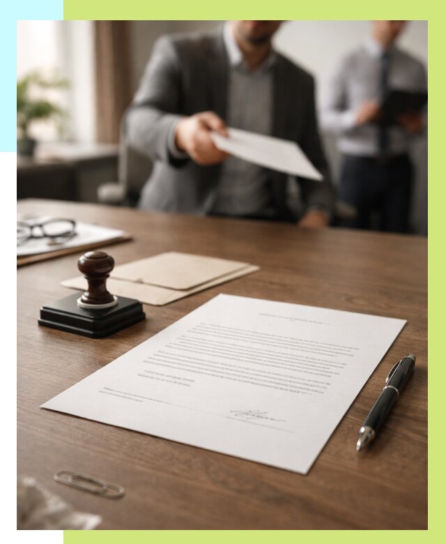 Отказное письмо по сертификации в Чебаркуле от 3758 р. | Алешин-Чбр