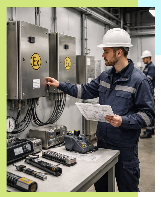 Сертификат взрывозащиты промышленного оборудования в Чебаркуле