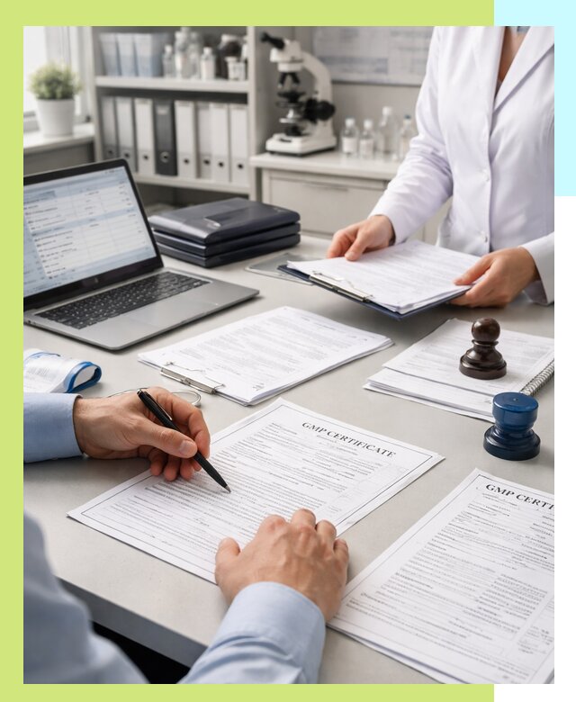 Оформление сертификата GMP в Чебаркуле для фармпроизводства