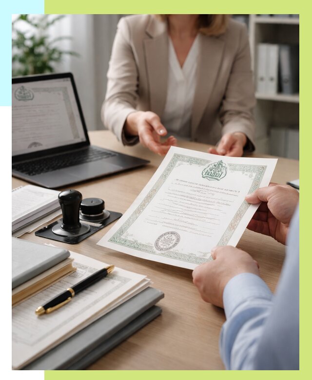 Халяль сертификат в Чебаркуле, получить от 16106 р. | Алешин-Чбр