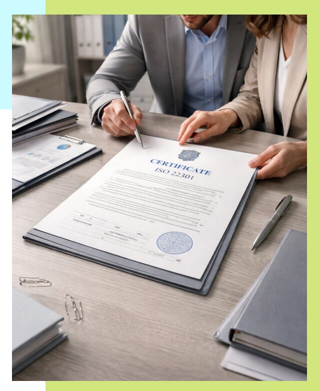 Сертификат ISO 22301 в Чебаркуле от 48317 р. | Алешин-Чбр срочно