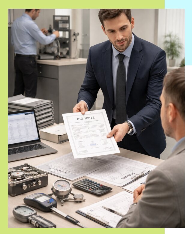 Выдача сертификата ISO 10012 по требованиям метрологии в Чебаркуле