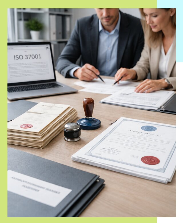 Получение сертификата ISO 37001 по системе борьбы с коррупцией в Чебаркуле
